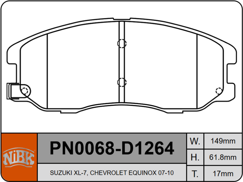 Producto NiBK PN0068