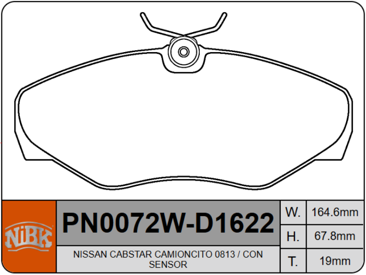 Producto NiBK PN0072W