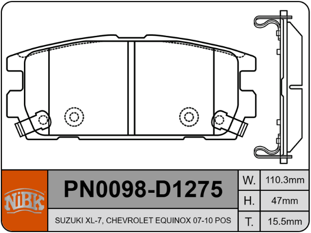 Producto NiBK PN0098