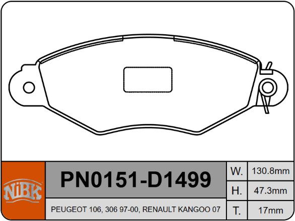 Producto NiBK PN0151