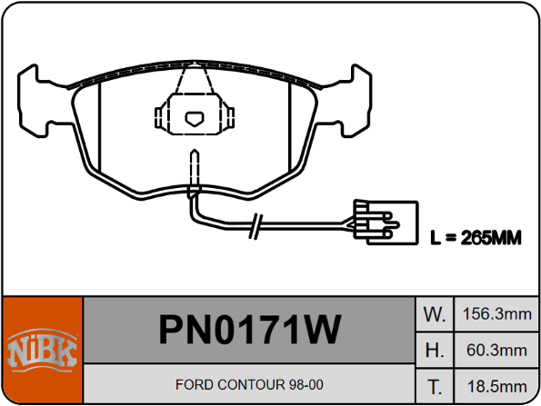 Producto NiBK PN0171W