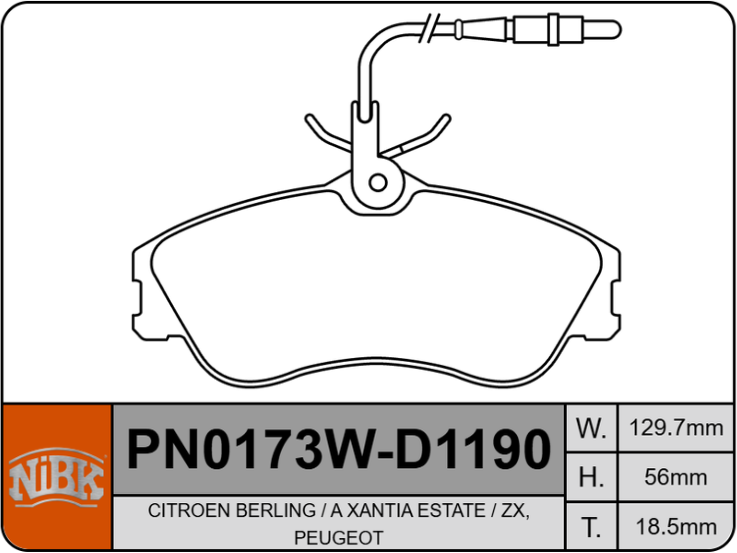 Producto NiBK PN0173W