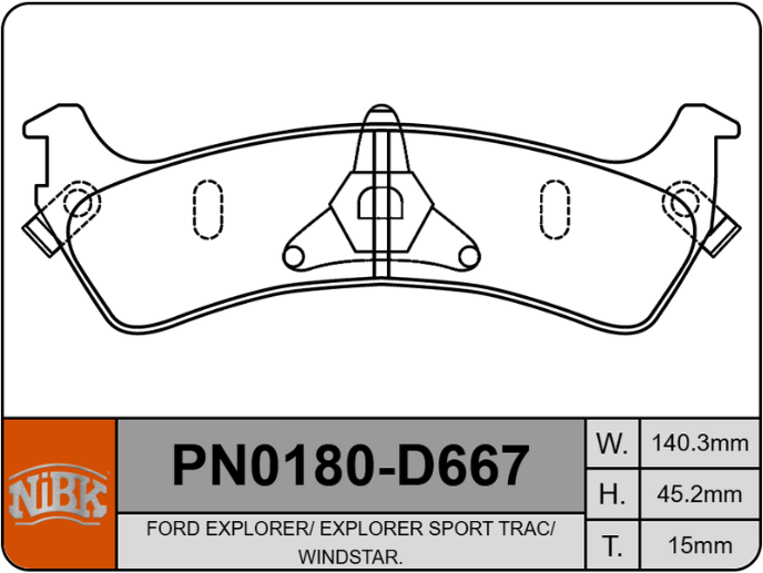 Producto NiBK PN0180