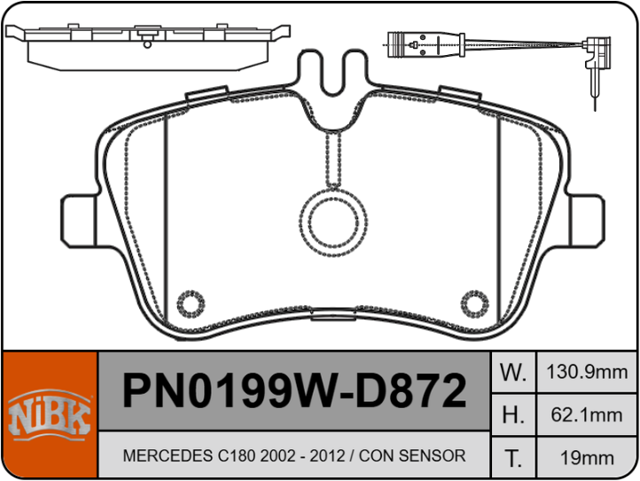 Producto NiBK PN0199W