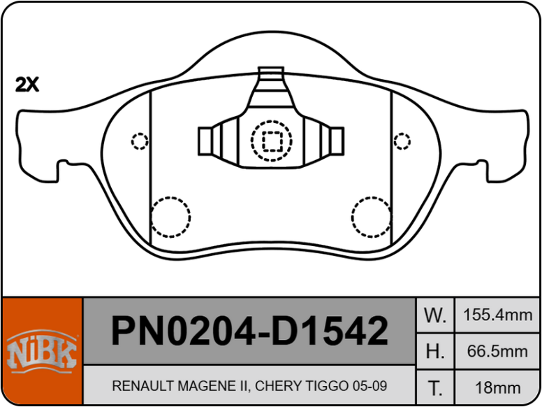 Producto NiBK PN0204