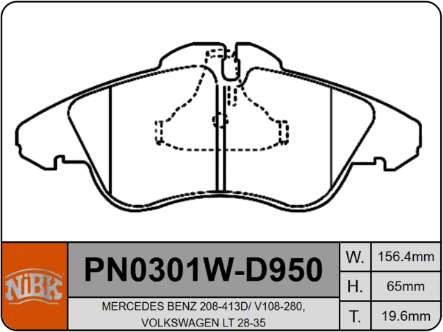 Producto NiBK PN0301W