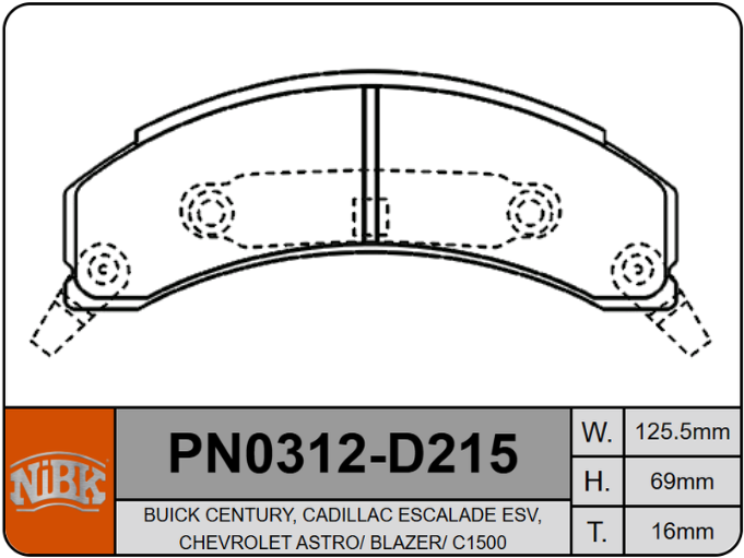Producto NiBK PN0312