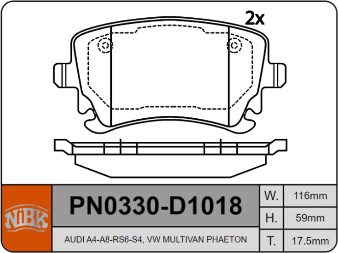 Producto NiBK PN0330