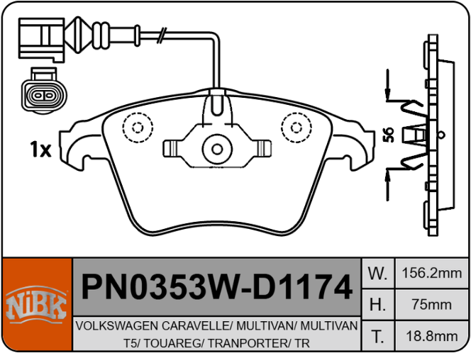 Producto NiBK PN0353W