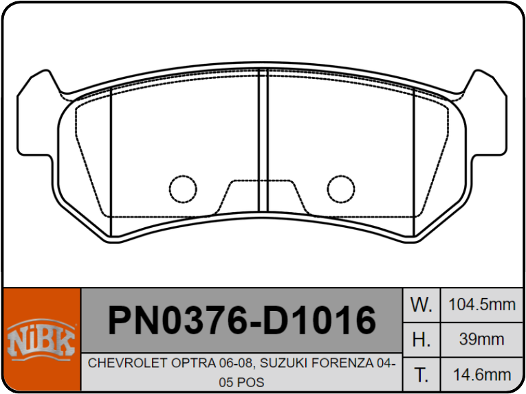 Producto NiBK PN0376