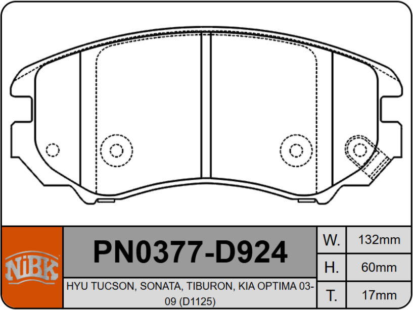 Producto NiBK PN0377