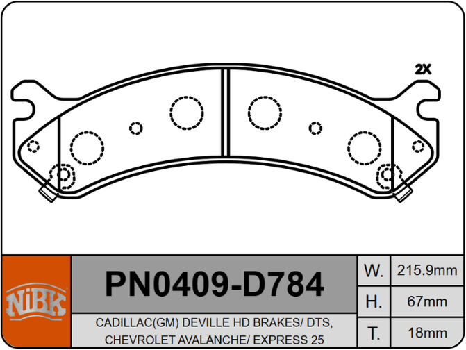 Producto NiBK PN0409