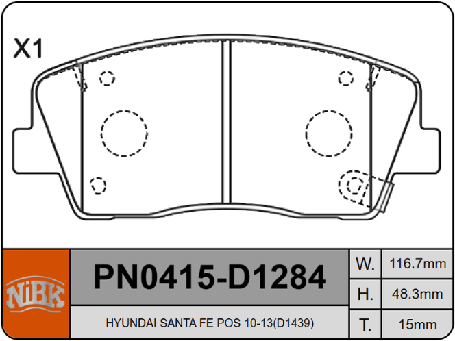 Producto NiBK PN0415