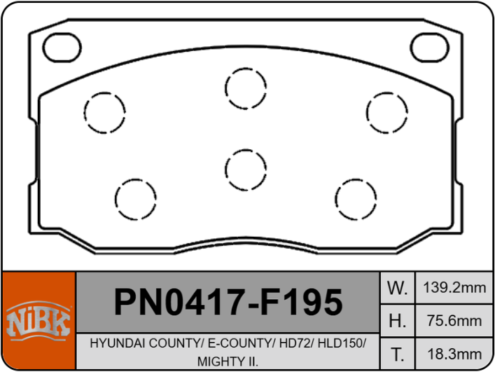 Producto NiBK PN0417