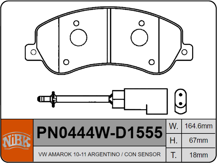 Producto NiBK PN0444W