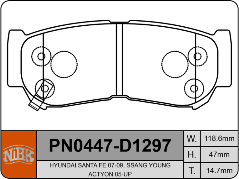 Producto NiBK PN0447