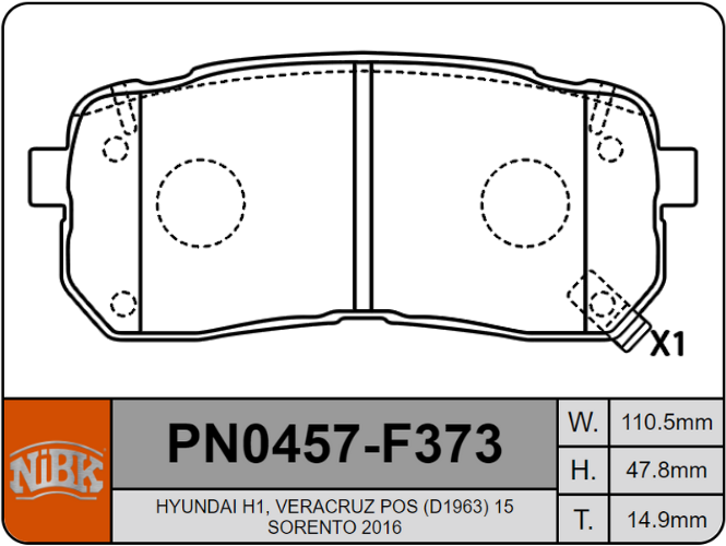 Producto NiBK PN0457