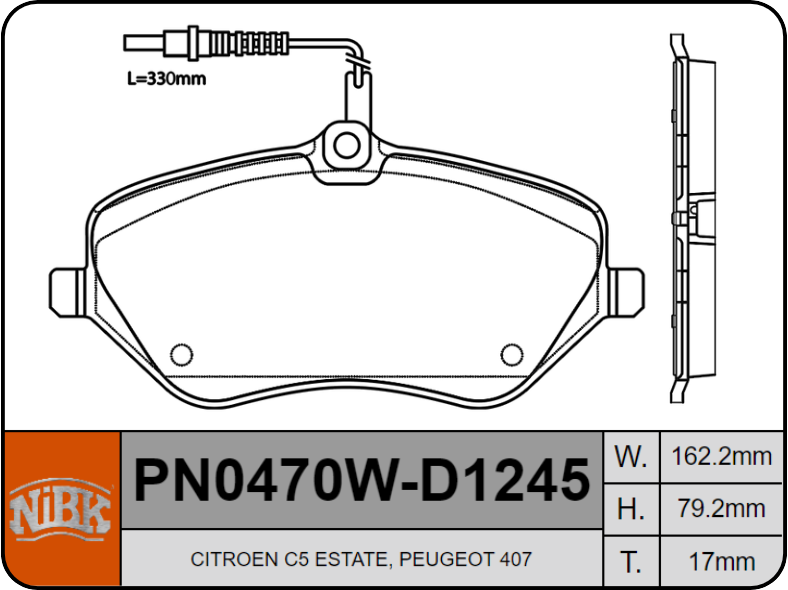 Producto NiBK PN0470W