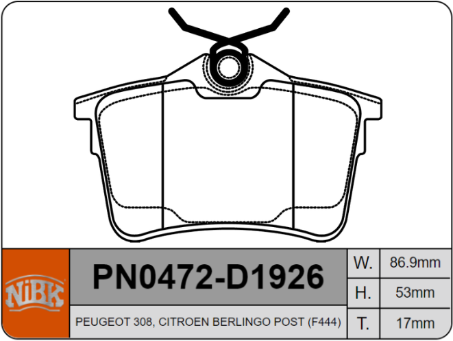Producto NiBK PN0472