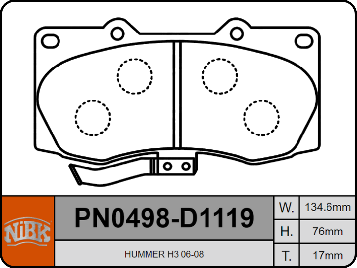 Producto NiBK PN0498