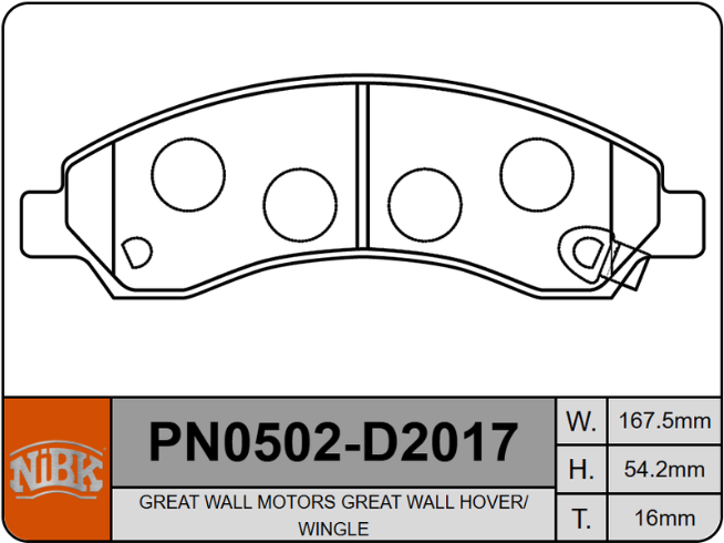 Producto NiBK PN0502
