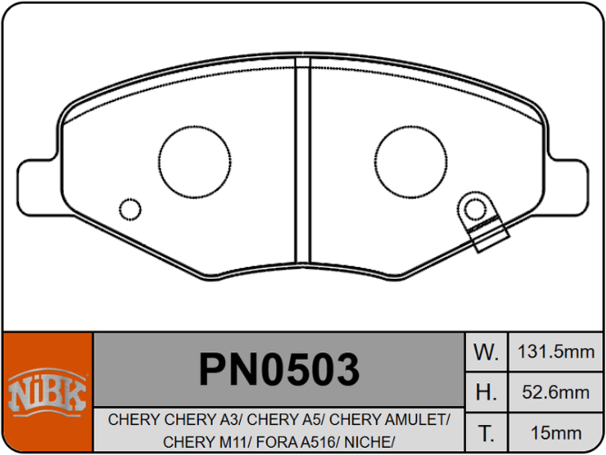 Producto NiBK PN0503