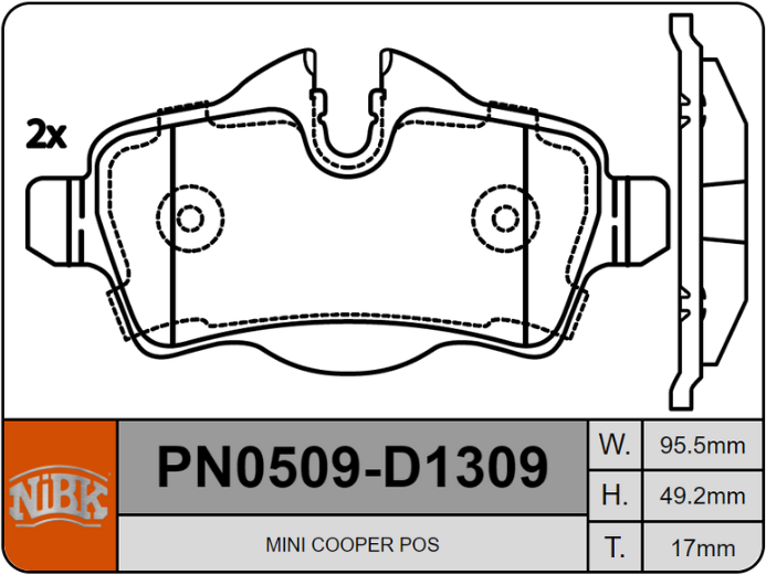 Producto NiBK PN0509