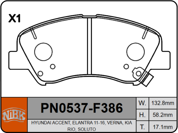 Producto NiBK PN0537