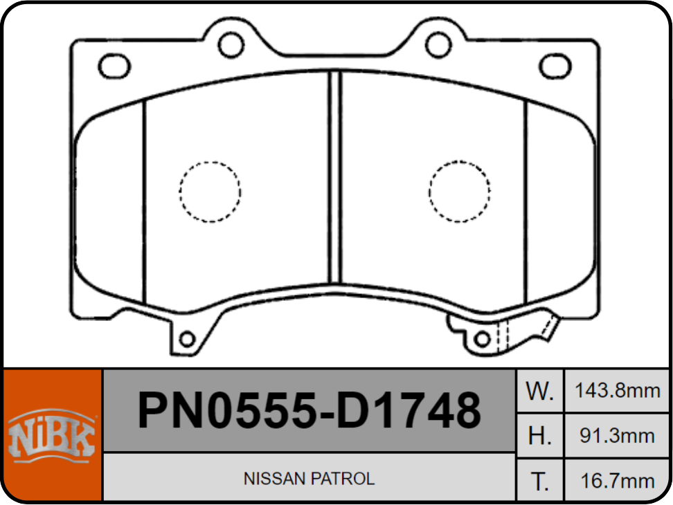 Producto NiBK PN0555