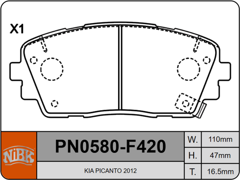 Producto NiBK PN0580