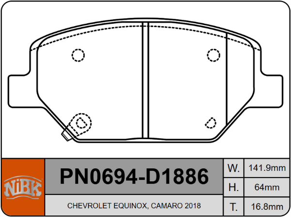 Producto NiBK PN0694