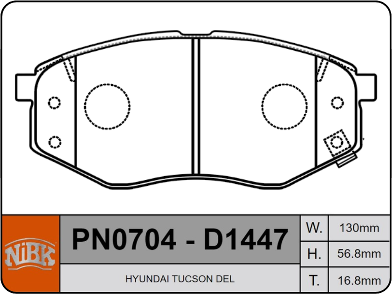 Producto NiBK PN0704
