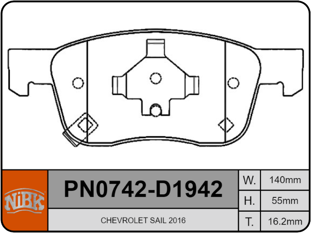 Producto NiBK PN0742