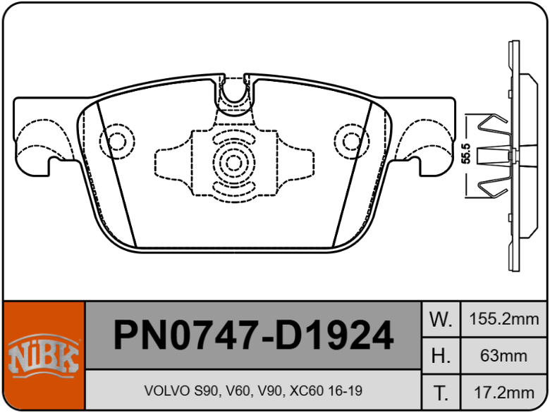 Producto NiBK PN0747