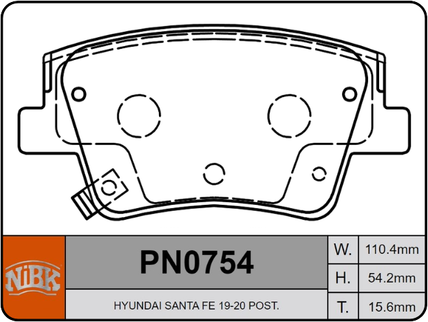 Producto NiBK PN0754