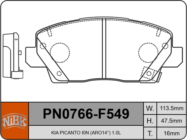 Producto NiBK PN0766