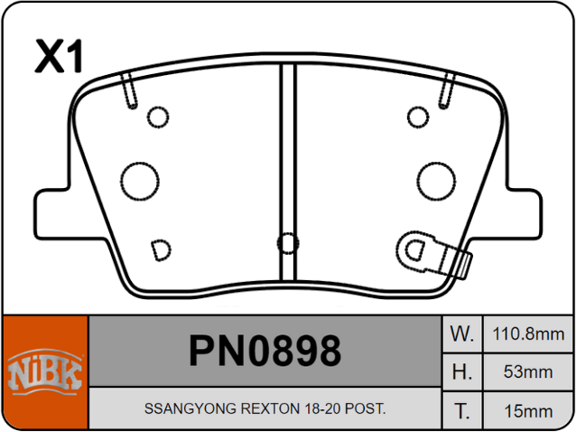 Producto NiBK PN0898
