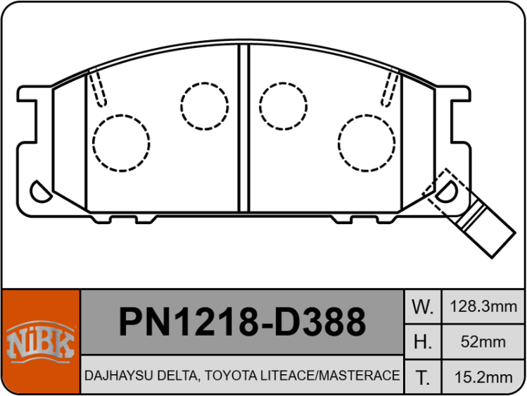 Producto NiBK PN1218