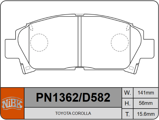 Producto NiBK PN1362