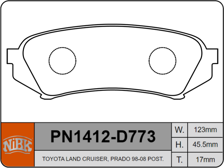 Producto NiBK PN1412