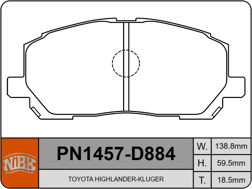 Producto NiBK PN1457