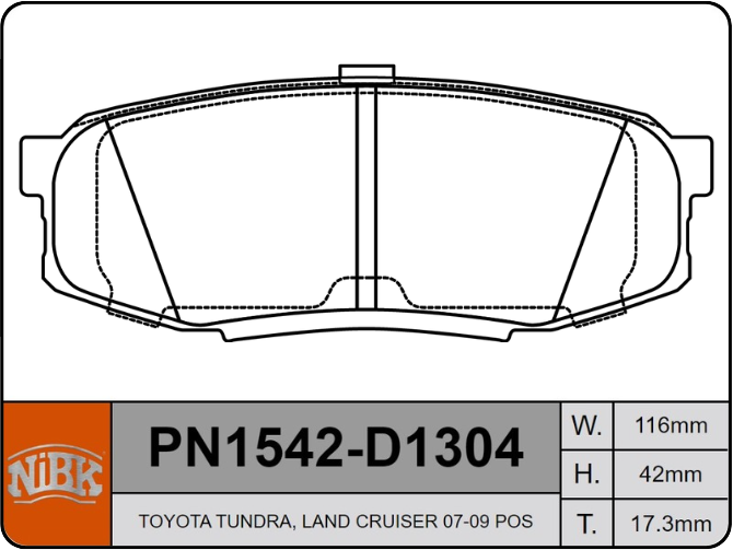 Producto NiBK PN1542