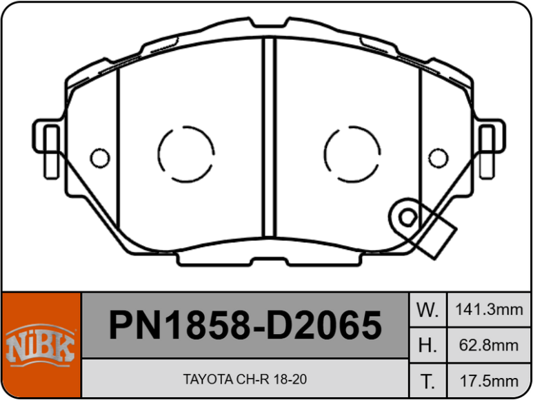 Producto NiBK PN1858