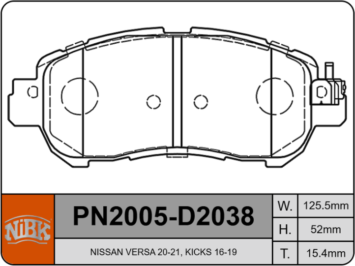 Producto NiBK PN2005