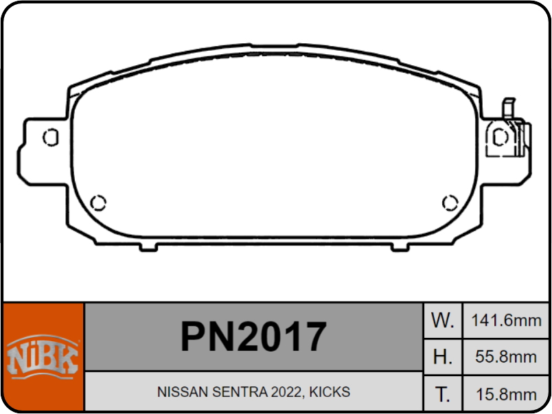 Producto NiBK PN2017