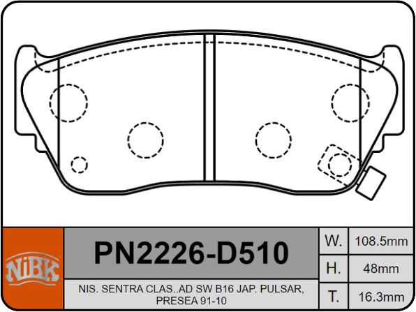 Producto NiBK PN2226
