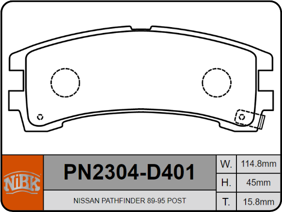 Producto NiBK PN2304