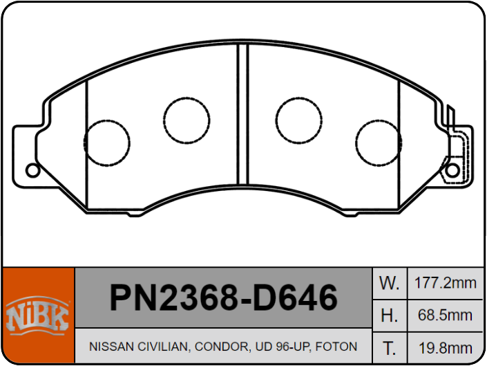 Producto NiBK PN2368