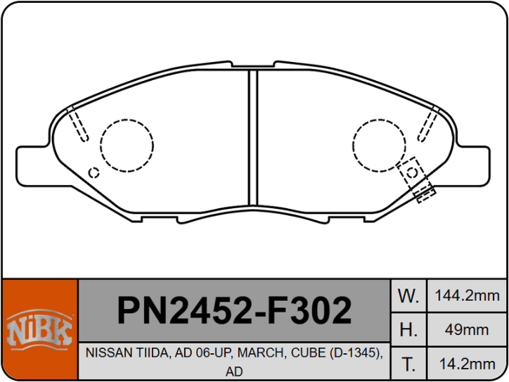 Producto NiBK PN2452