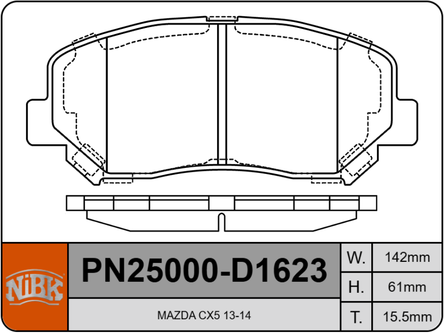 Producto NiBK PN25000